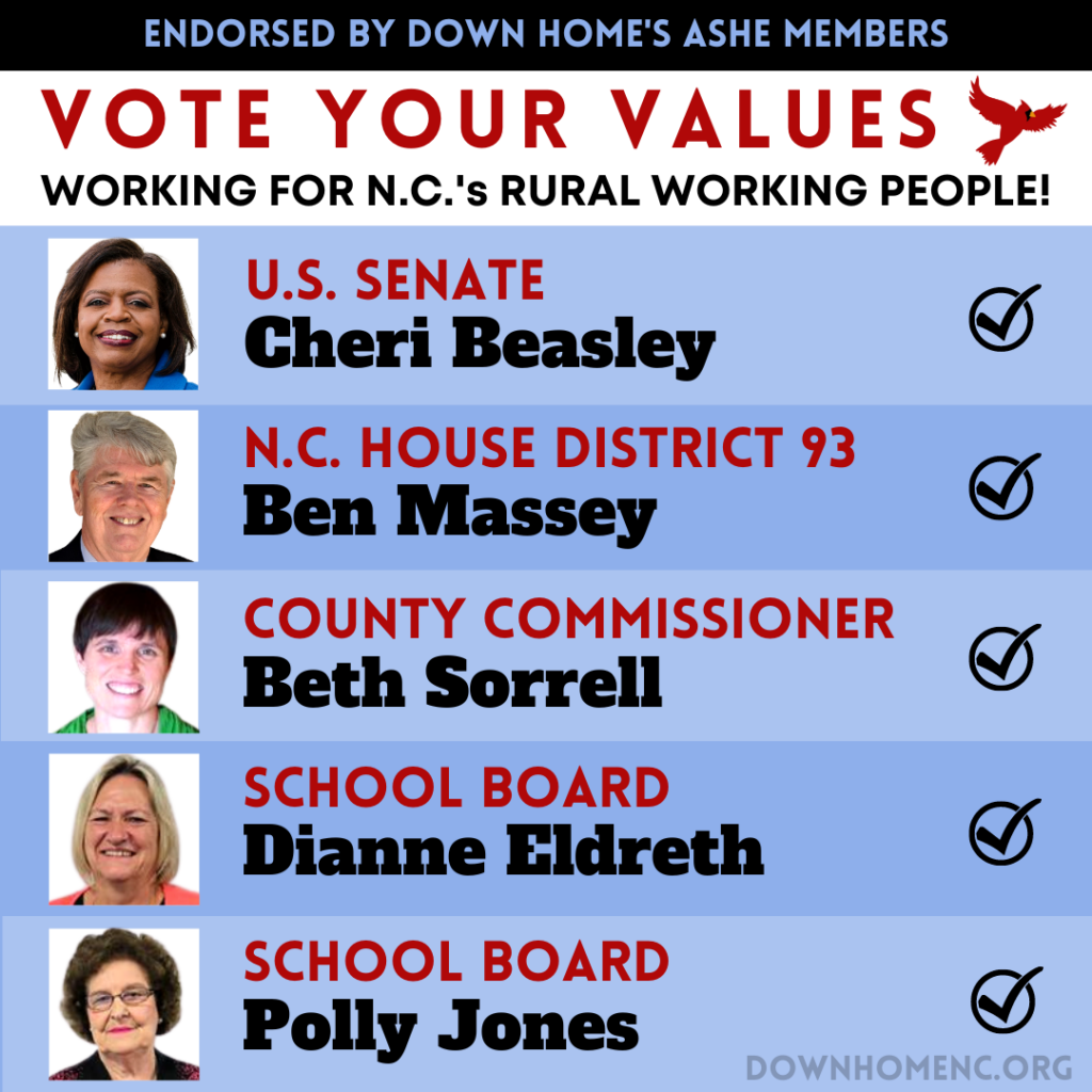 Ashe County Endorsements