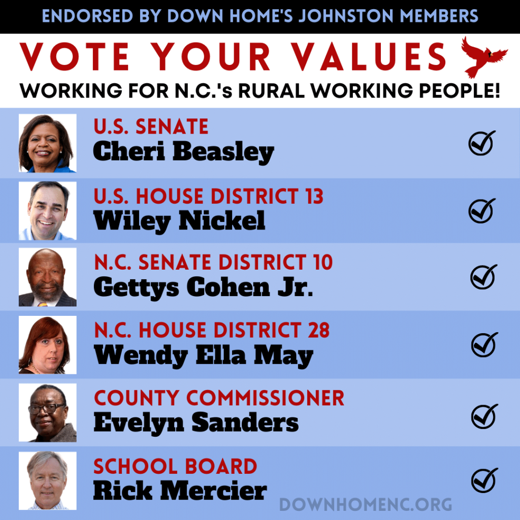 Johnston County Endorsements