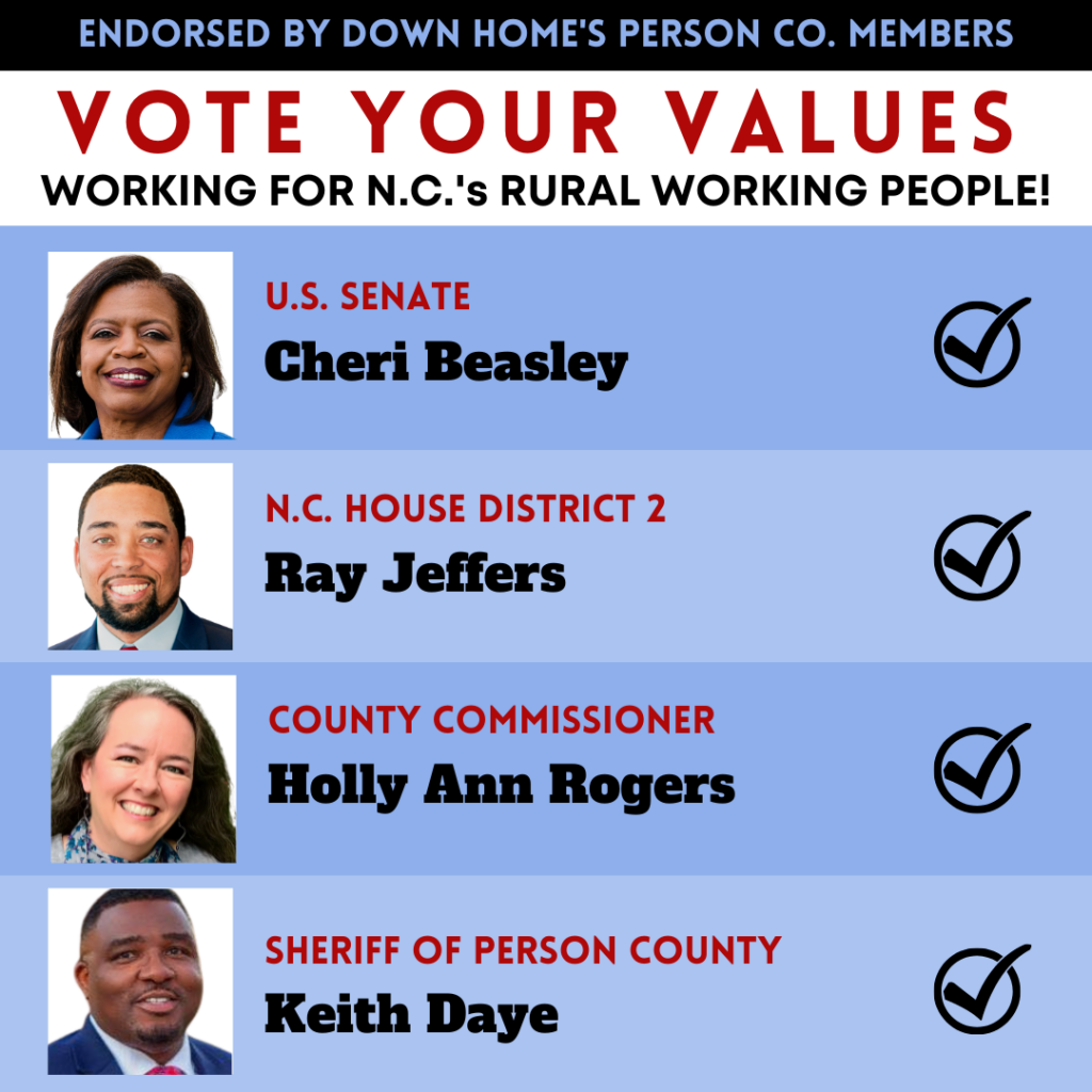 Person County Endorsements