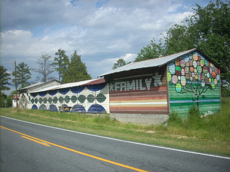 Barnstormer murals in Moore County, NC