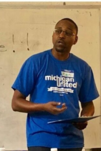Portrait of Ken Whitaker, Executive Director at Michigan People's Campaign and C4 Board Member